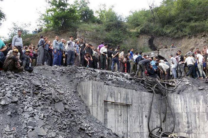 ایران: کوئلے کی کان میں دھماکا، 35 افراد جاں بحق