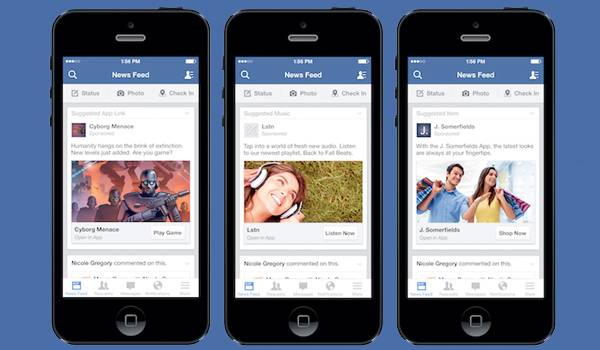 فیس بک موبائل ایڈورٹائزنگ بزنس میں 50 فیصد اضافہ 