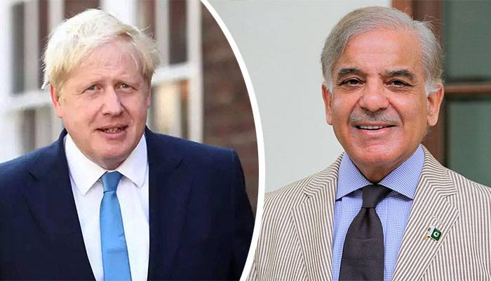 Shahbaz Sharif, shahbaz sharif and boris johnson