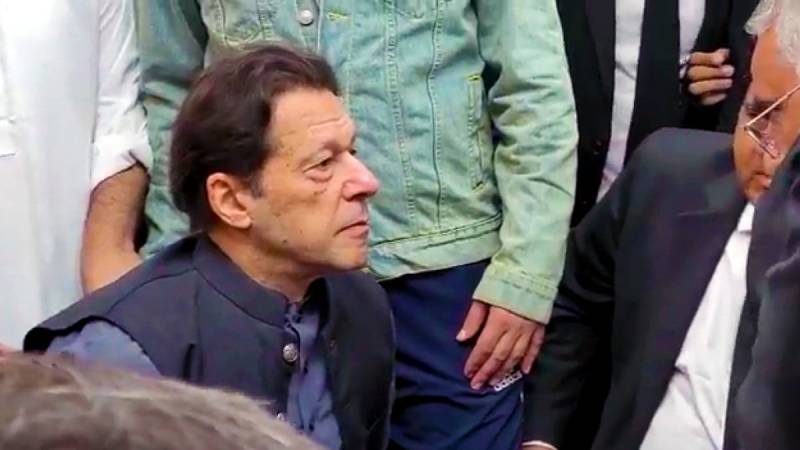 عمران خان کی نا اہلی کیخلاف درخواست، لاہور ہائیکورٹ کا الیکشن کمیشن کو نوٹس جاری