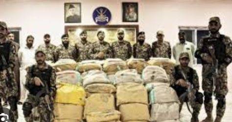پاکستان کوسٹ گارڈز کا انسداد منشیات اور سمگلنگ کے خلاف کریک ڈاؤن 