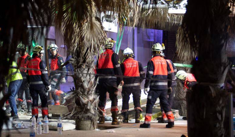 سپین میں ریسٹورنٹ منہدم   ہونے سے 4 افراد ہلاک 16 زخمی