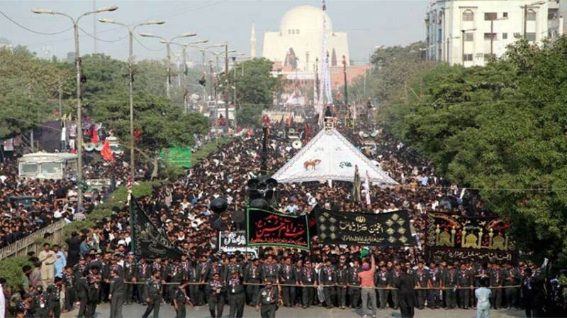 شہدائے کربلا کا چہلم آج مذہبی عقیدت سے منایا جا رہا ہے، ملک بھر میں سیکیورٹی ہائی الرٹ، موبائل سروس معطل