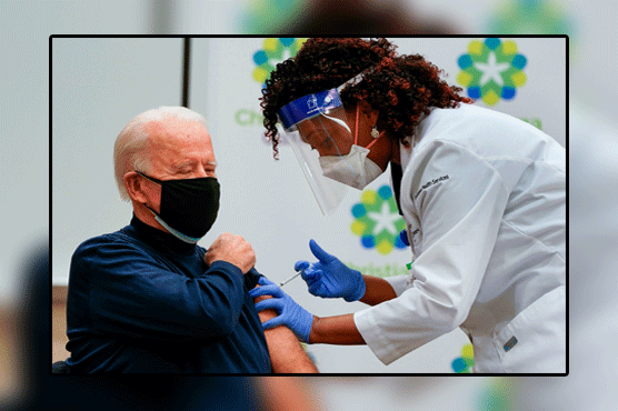 US President-elect Joe Biden has been vaccinated against the Coronavirus