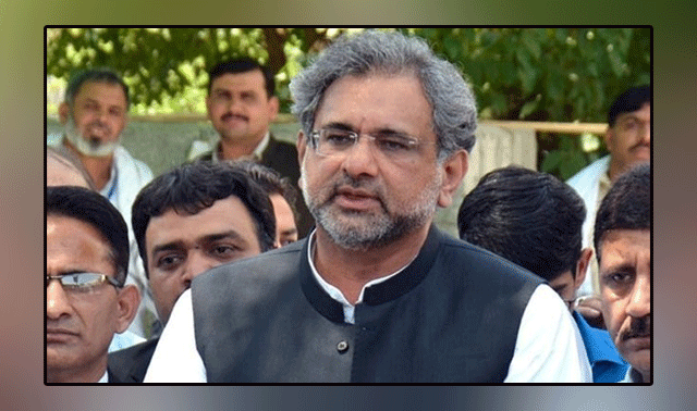 PM can't give NRO: Shahid Khaqan Abbasi